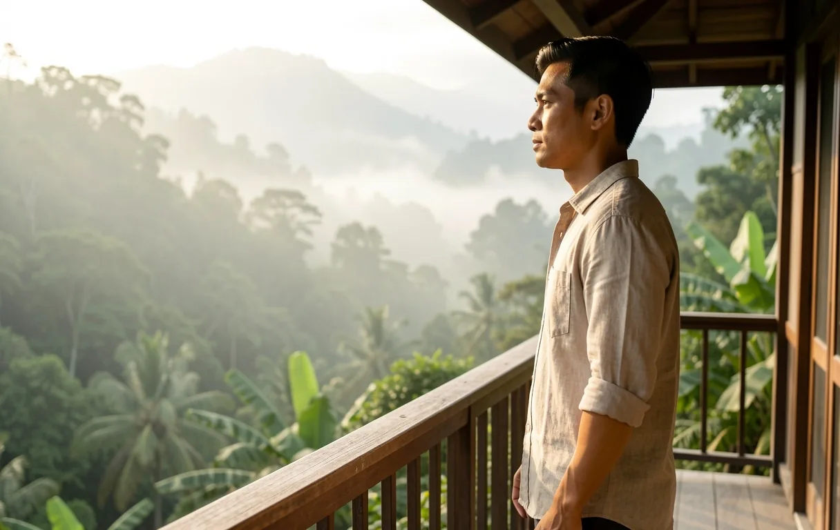 Indonesian landscape