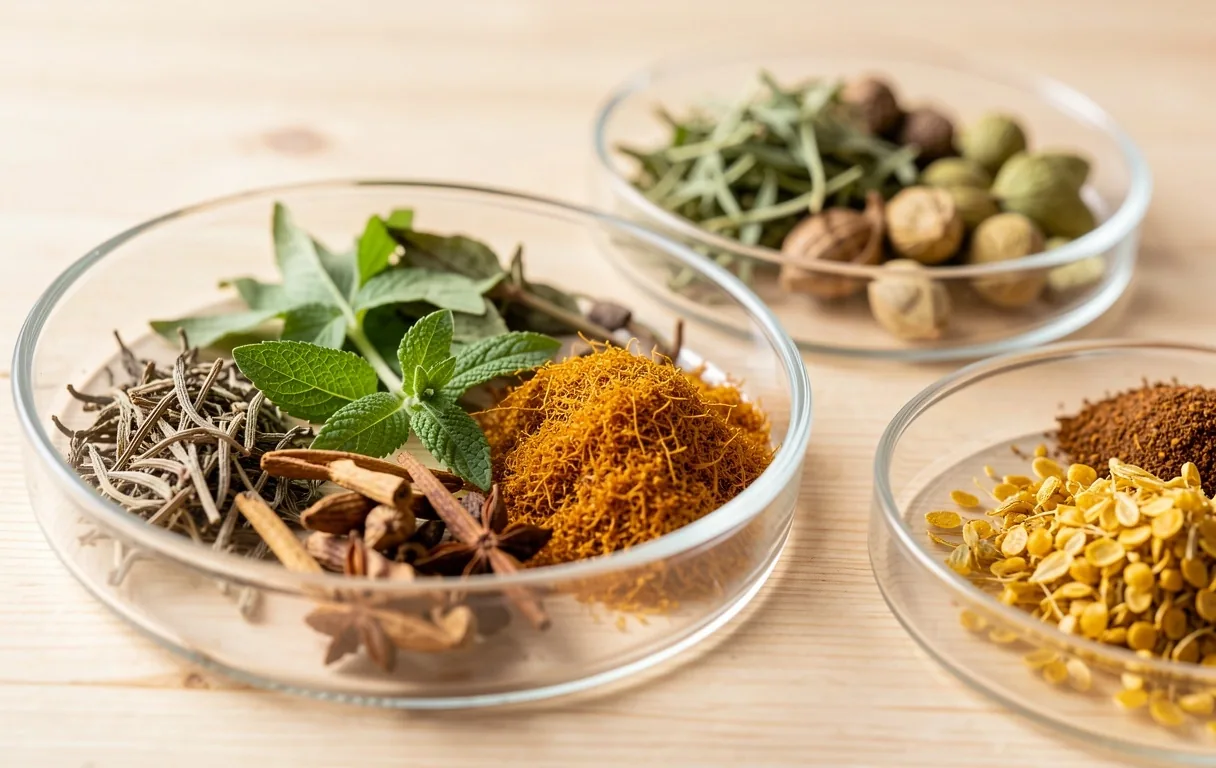 Raw botanical extracts